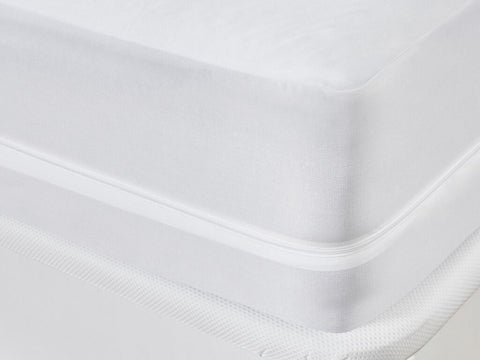 Funda de colchón sanitaria antichinches, impermeable y transpirable (3)