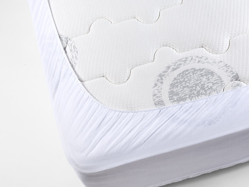 Protector de colchón acolchado impermeable y transpirable (4)
