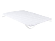 Topper de fibra transpirable tacto plumón 3 cm