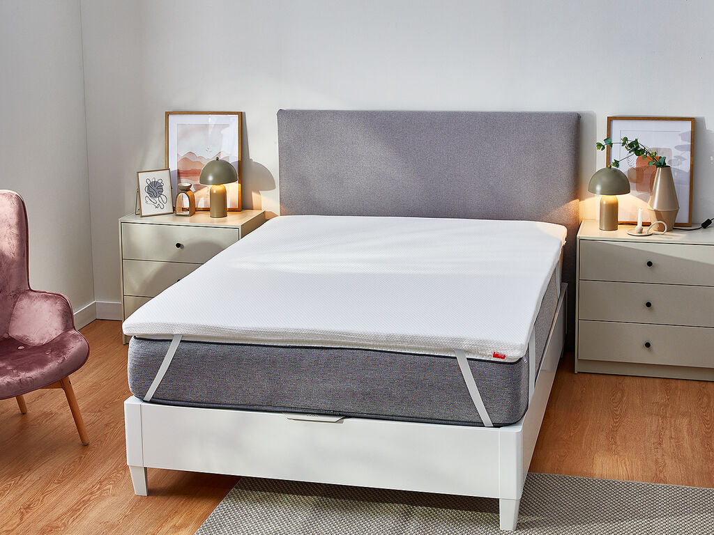 Topper viscoelástico de gran confort con Aloe Vera de 5 cm (1)