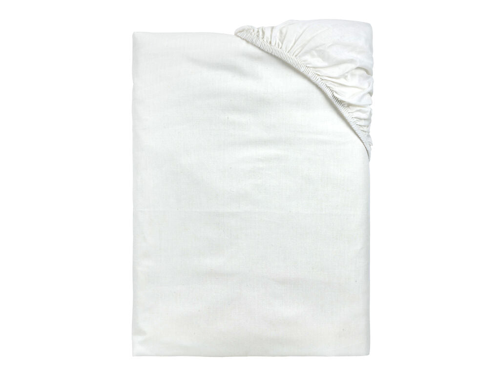 Sábana bajera ajustable de 100% algodón transpirable