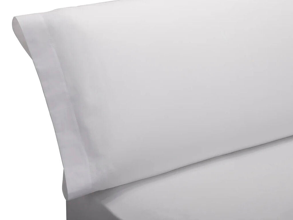 Funda de almohada blanca 100% algodón de 140 hilos (3)