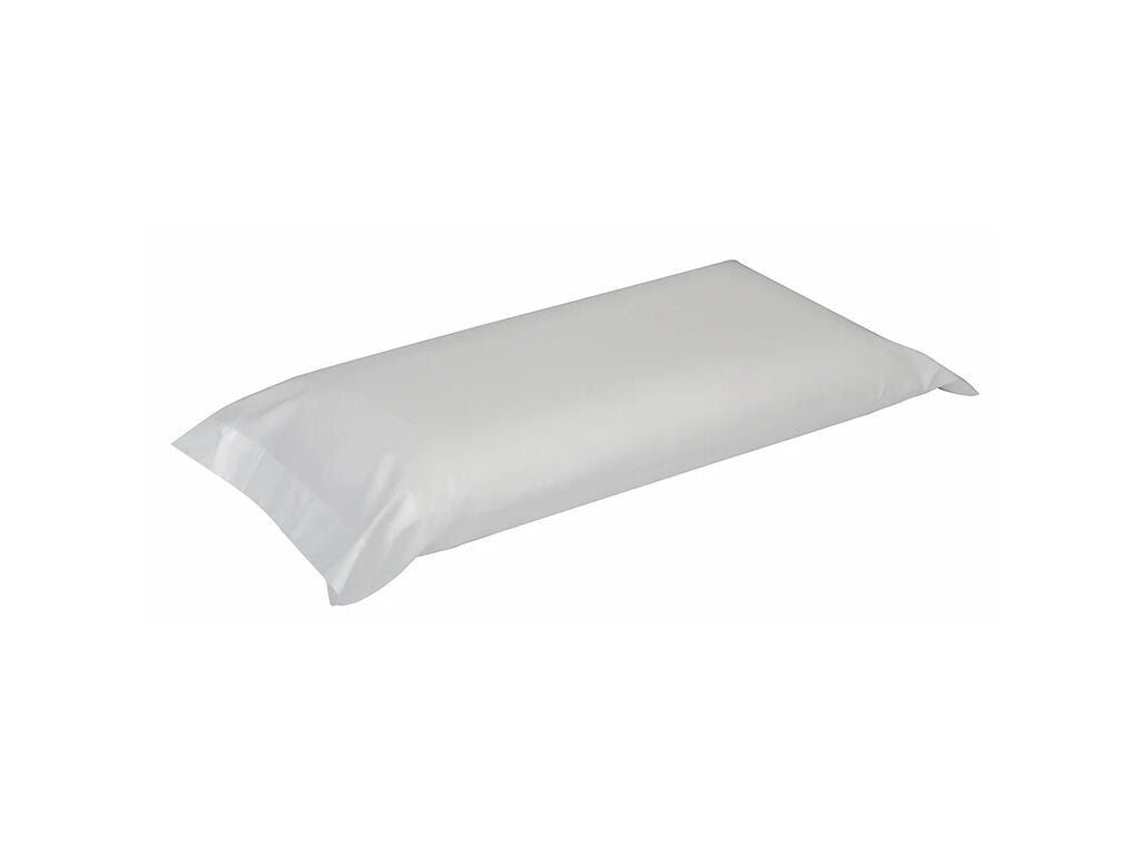 Funda de almohada blanca 100% algodón de 140 hilos