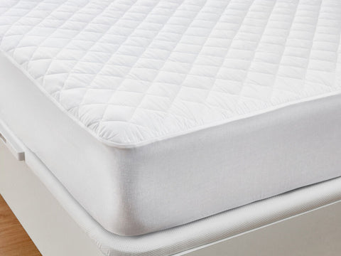 Protector de colchón acolchado de fibra transpirable (2)